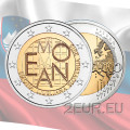 Slovenia 2 euro UNC 2015 - 2000th Anniversary of the Founding of Emona - Ljubljana