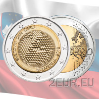 Sloveenia 2 eurot UNC 2018 – ülemaailmne mesilaste päev