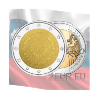 Sloveenia 2 eurot UNC 2021 – 200 aastat Sloveenia rahvusmuuseumi