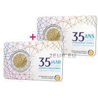 Belgia 2 euro BU 2022-2 – 35 aastat Erasmust – NL+FR 