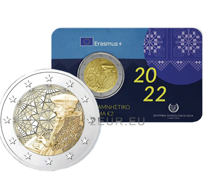 Cyprus 2 euro BU 2022 - 35 Years of the Erasmus