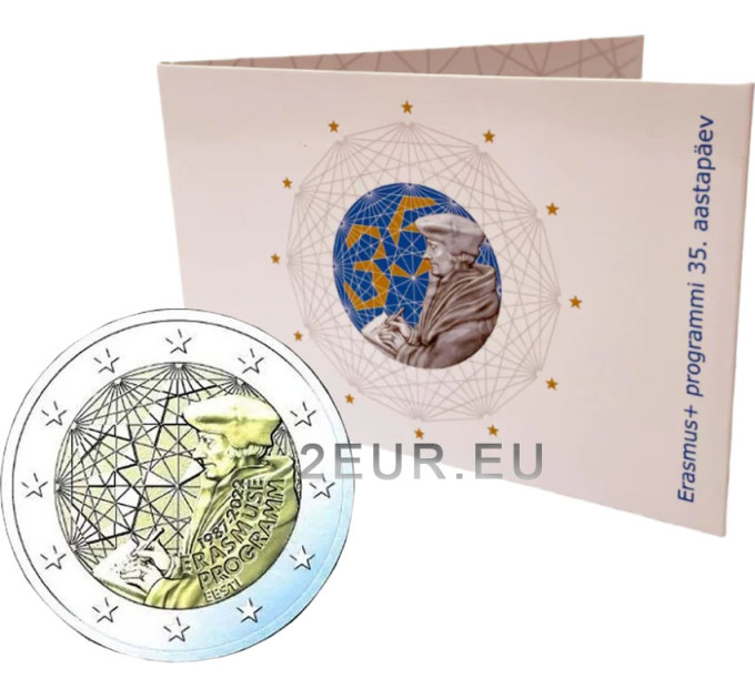 Estonia 2 euro BU 2022 - 35 Years of the Erasmus
