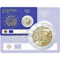 Luxembourg 2 euro BU 2022 - 35 Years of the Erasmus Programme