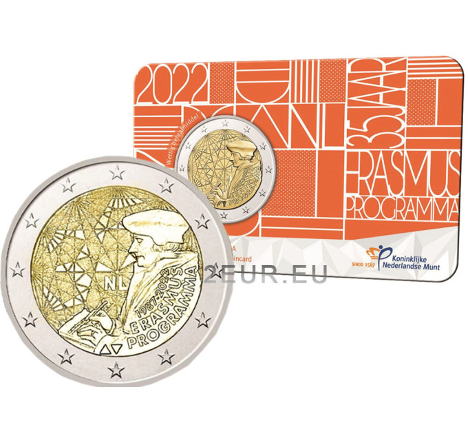 Netherlands 2 euro BU 2022 - 35 Years of the Erasmus