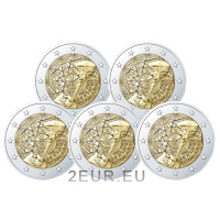 Germany 2 euro UNC 2022 - 35 Years of the Erasmus - ADFGJ