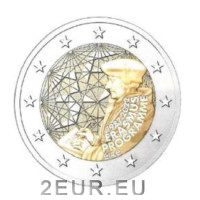 Iirimaa 2 eurot UNC 2022 – 35 aastat Erasmust