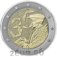 Leedu 2 eurot UNC 2022 – 35 aastat Erasmust