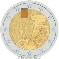 Luksemburg 2 eurot UNC 2022 – 35 aastat Erasmust