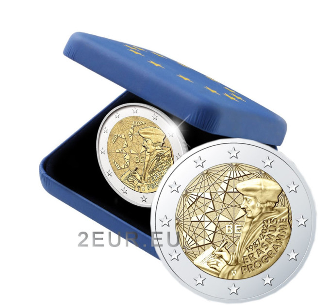 Belgium 2 euro proof 2022 - 35 Years of the Erasmus