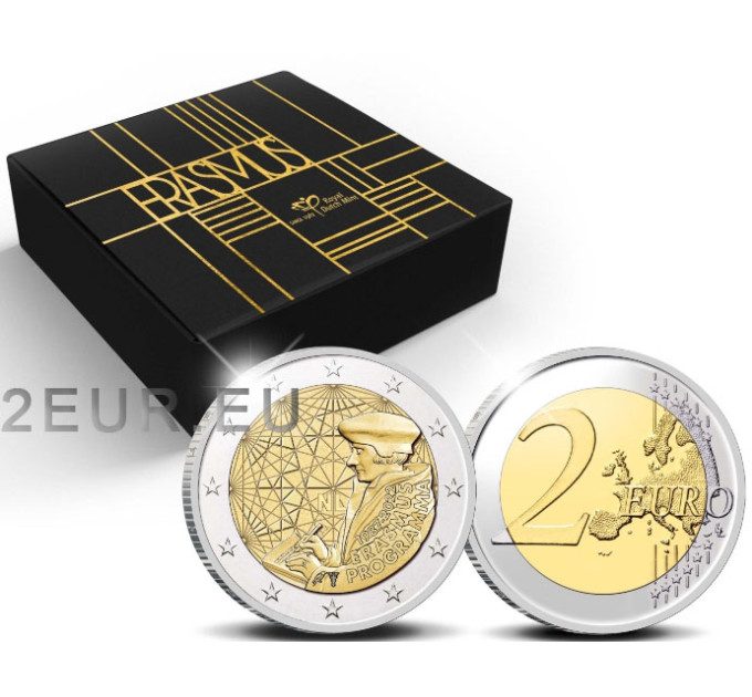 Netherlands 2 euro proof 2022 - 35 Years of the Erasmus
