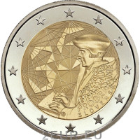 Slovakkia 2 eurot UNC 2022 – 35 aastat Erasmust