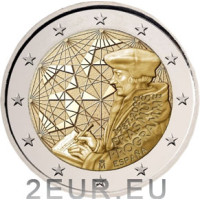 Hispaania 2 eurot UNC 2022 – 35 aastat Erasmust