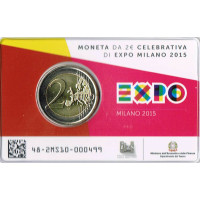 Itaalia 2 euro BU 2015 - Expo Milan