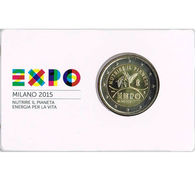 Italy 2 euro BU 2015 - Expo Milan