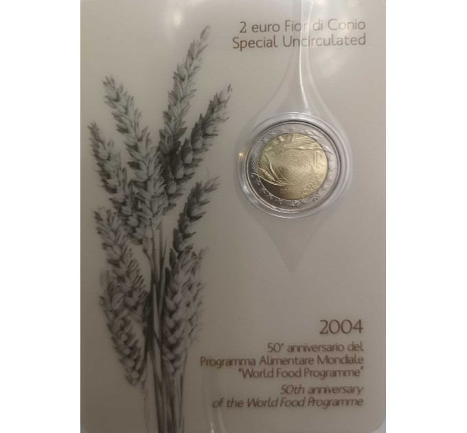 Italy 2 euro BU 2004 - 40 Years World Food Programme