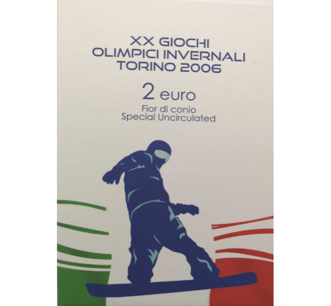Italy 2 euro BU 2006 - Turin Olympic winter Games