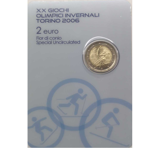 Italy 2 euro BU 2006 - Turin Olympic winter Games