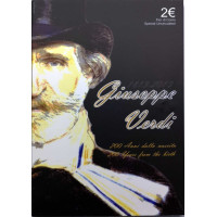 Itaalia 2 euro BU 2013 – Giuseppe Verdi 200. sünniaastapäev