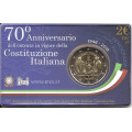Italy 2 euro BU 2018 - 70th anniversary of the Italian Constitution