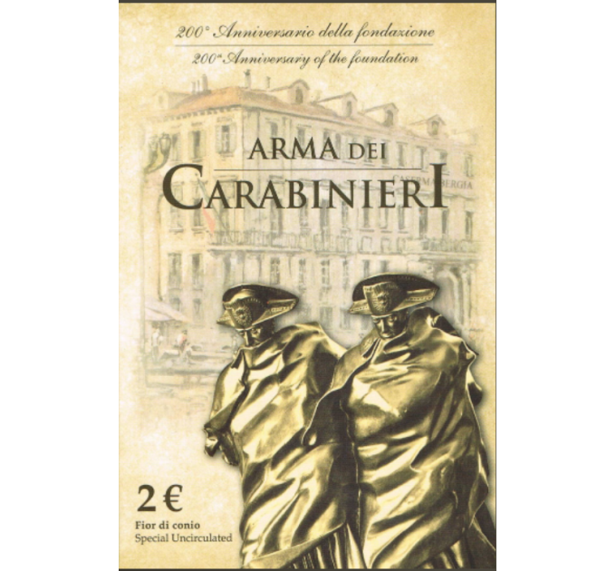 Italy 2 euro BU 2014 - CARABINIERI