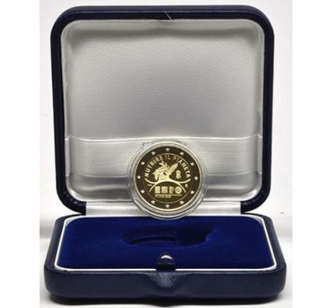 Italy 2 euro proof  2015 - Expo Milan
