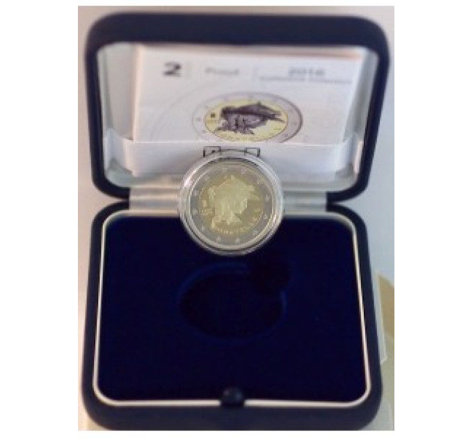 Italy 2 euro proof  2016 - 550th Anniversary of the Death of Donatello