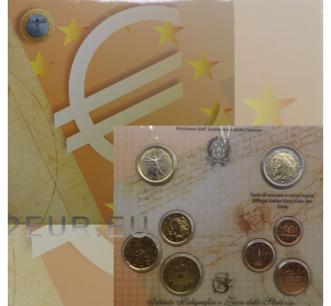 Italy 2004 - Euro Set BU