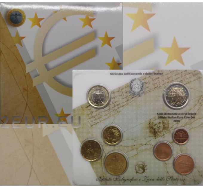 Italy 2006 - Euro Set BU