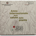 Italy 2020 - Euro Set BU + silver - "Year of Plant Health"