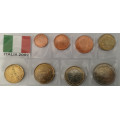 Italy euro set UNC 2002