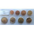 Italy euro set UNC 2005