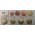 Italy euro set UNC 2013