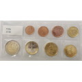 Italy euro set UNC 2016