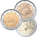 2 EURO UNC MÜNDID