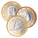 1 EURO UNC MÜNDID