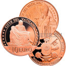 10 EURO UNC MÜNDID