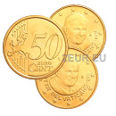 50 SENTI UNC-MÜNTE