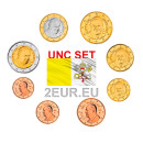 EURO MÜNDIDE KOMPLEKTID UNC