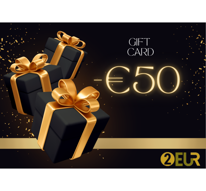 Gift card 50.00 €